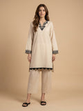 Sukoon Cream Kurta