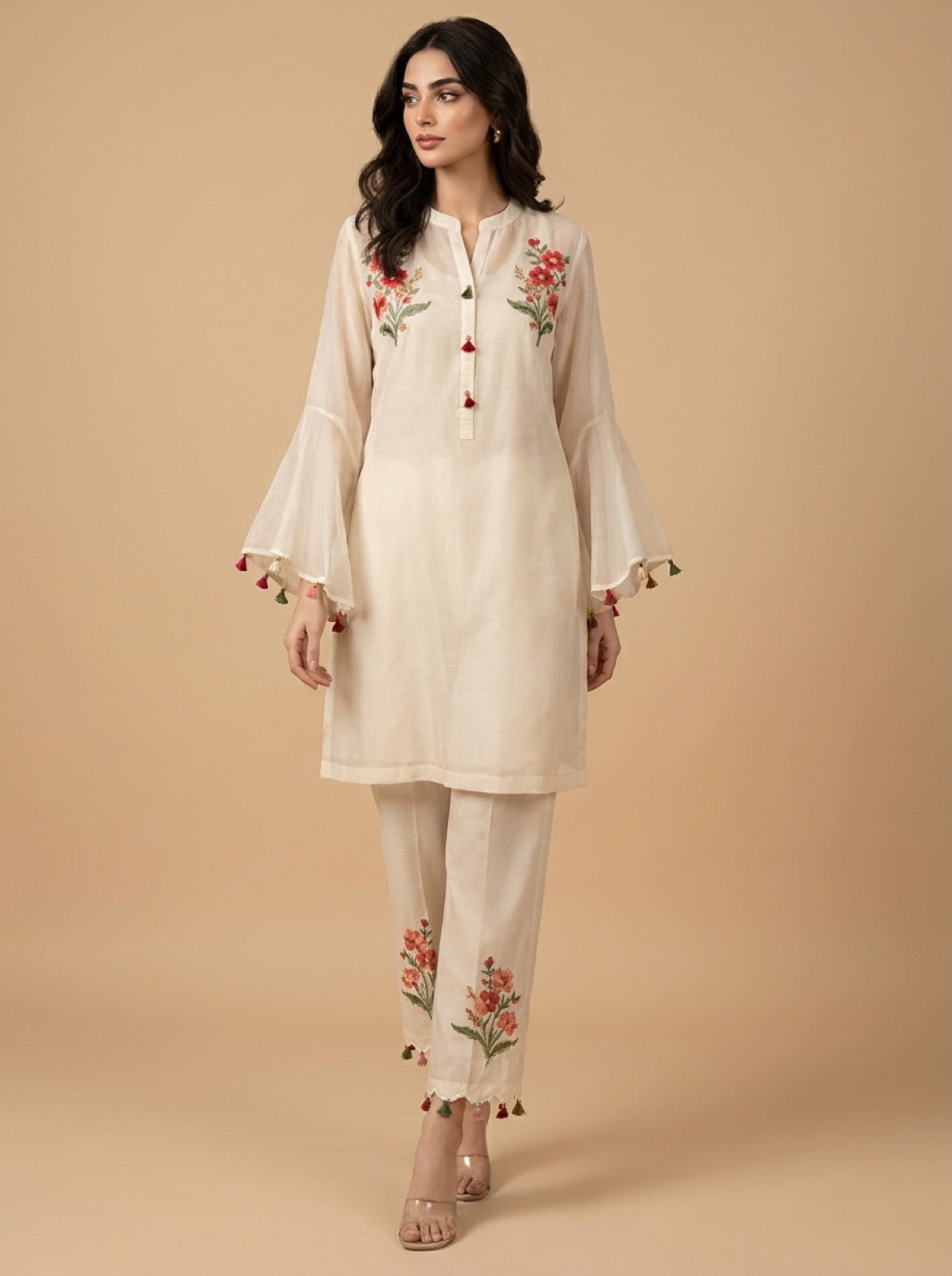 Dilkash White Kurta