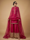 Rani Magenta Garara Set