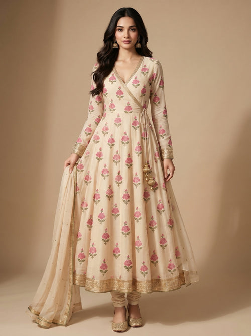 Bahaar Printed Anarkali