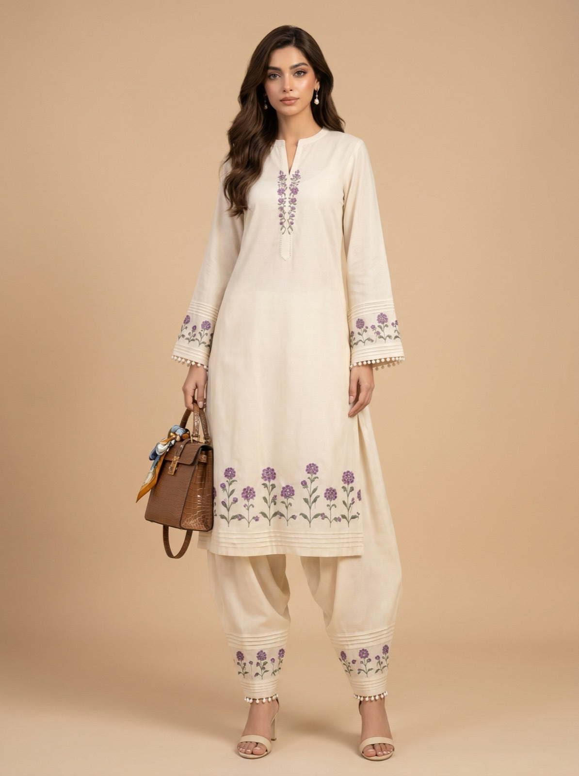 Naazneen White Kurta