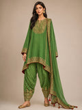 Sabz Emerald Anarkali