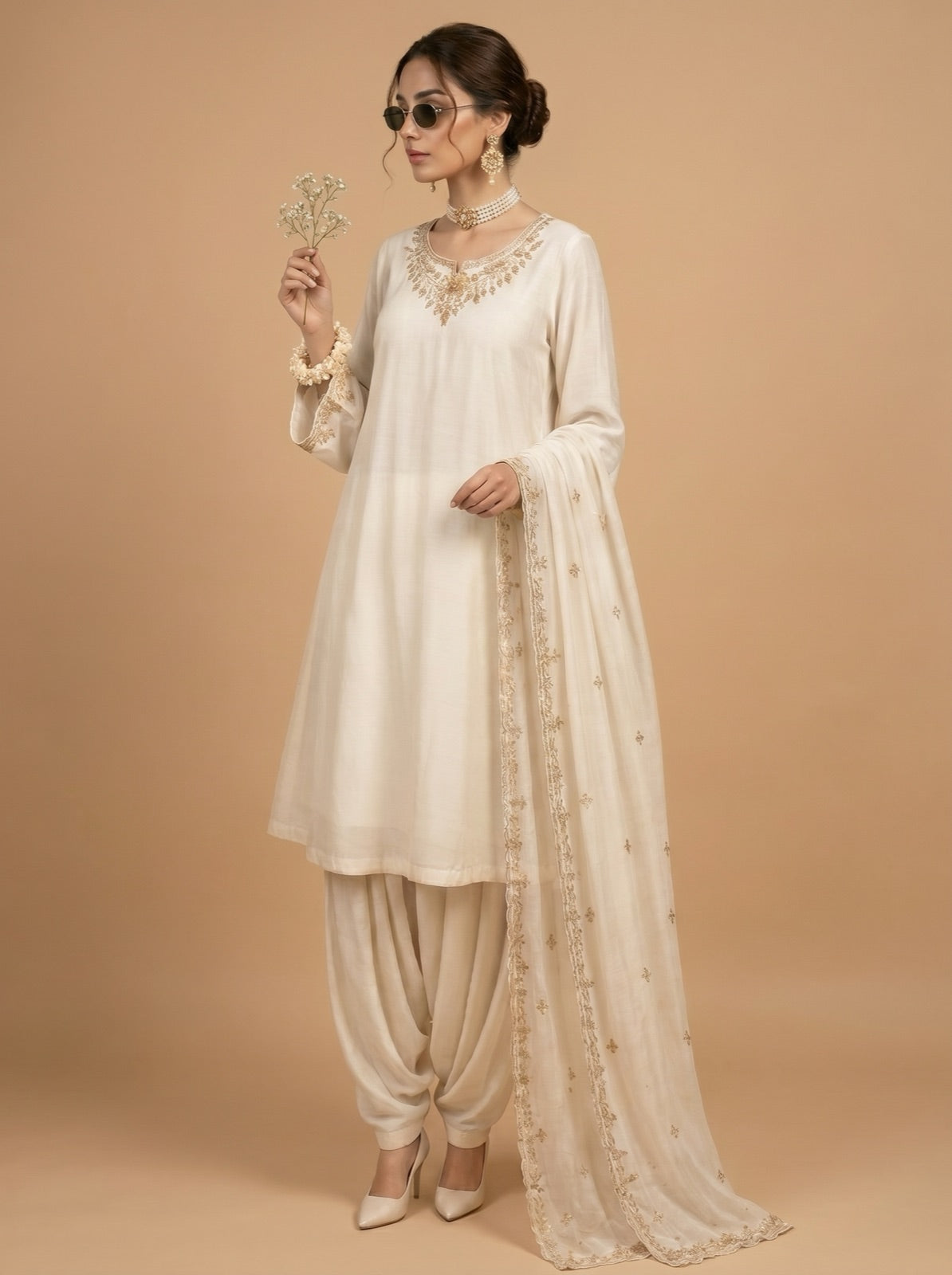 Sadaf Pearl Kurta Set